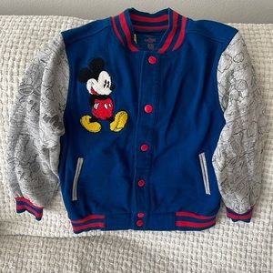 Disney Store Mickey Buttoned Jersey Jacket 5/6. Almost new!